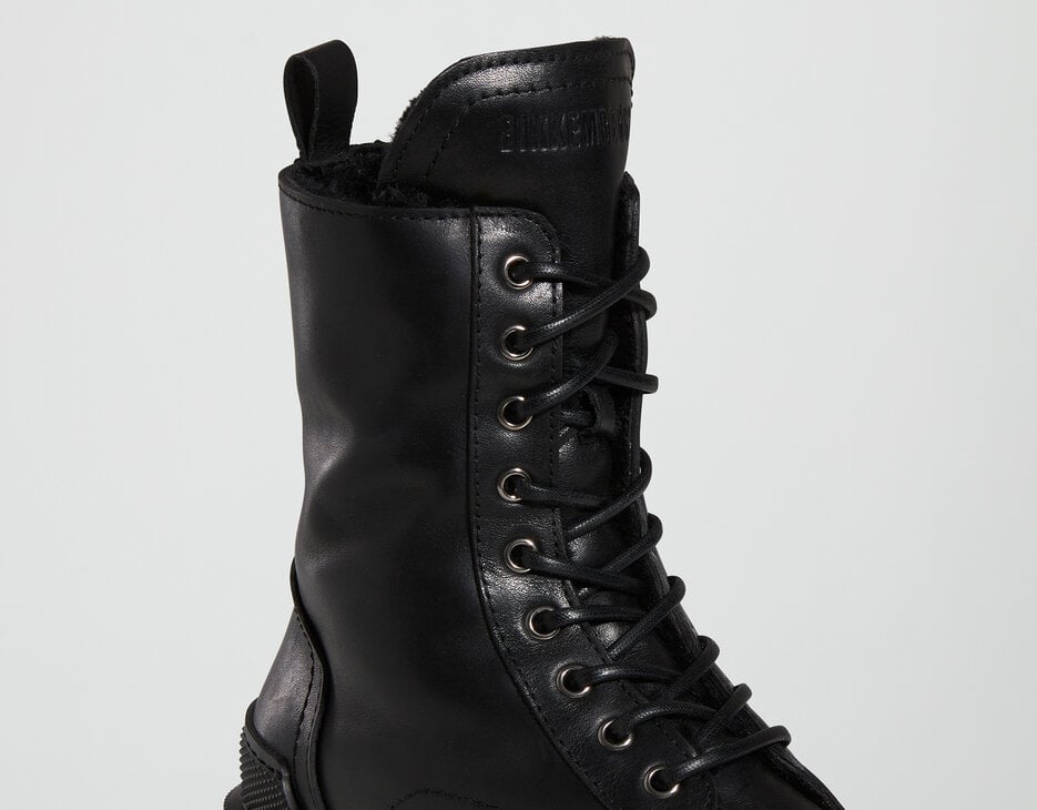 Dress women’s lace-up ankle boots , BLACK Dress women’s lace-up ankle boots , BLACK, hi-res-1