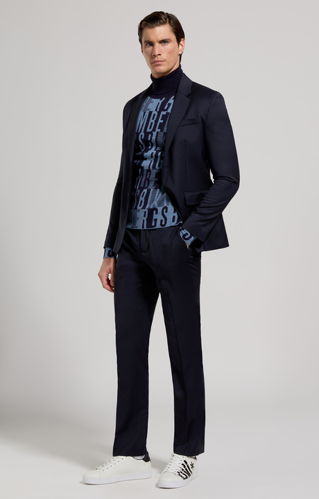 Men's slim fit jacket, DEEP WEEL, hi-res-1