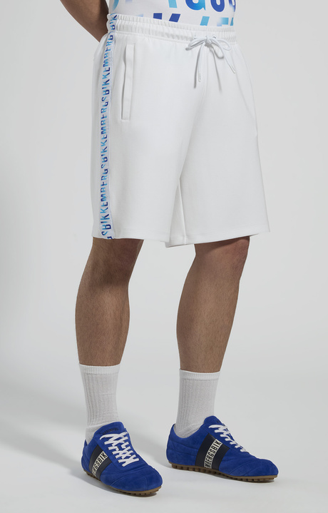 Men&rsquo;s modal sweat shorts, WHITE, hi-res-1