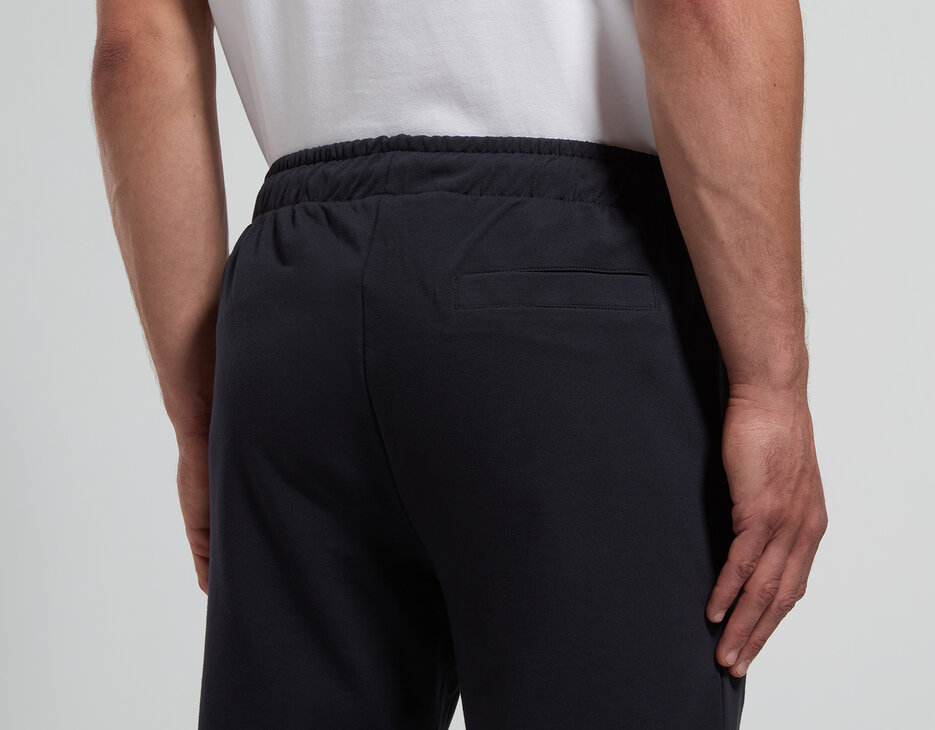 Men's joggers in punto Milano, BLUE GRAPHITE Men's joggers in punto Milano, BLUE GRAPHITE, hi-res-1