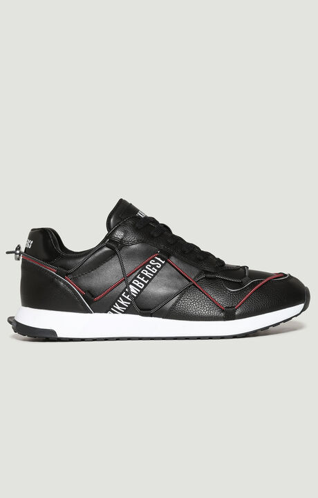 Men's sneakers - Edmundo, BLACK, hi-res-1