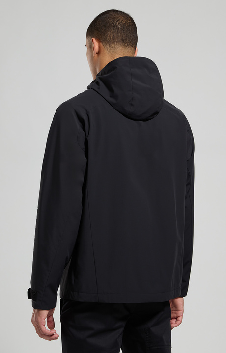 Men's nylon jacket, BLACK, hi-res-1