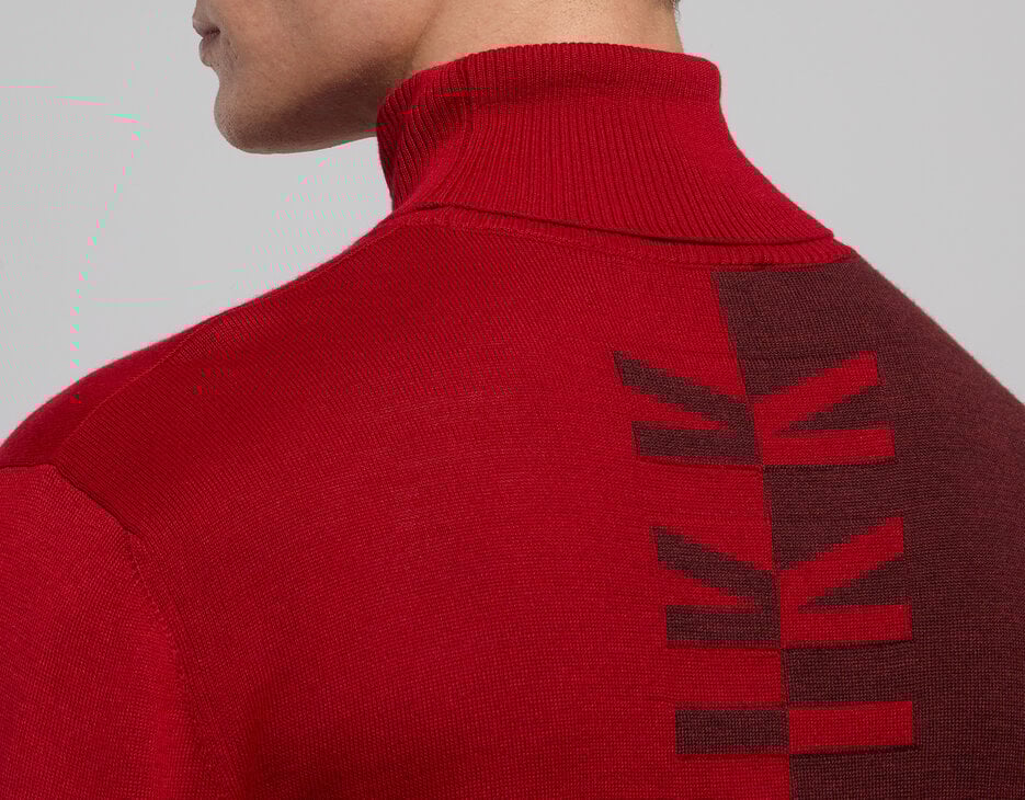 Men’s turtleneck with broken logo, CHILI PEPPER Men’s turtleneck with broken logo, CHILI PEPPER, hi-res-1