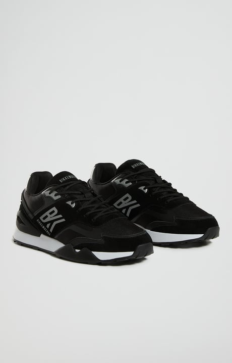 Men’s Retrò sneakers, BLACK Men’s Retrò sneakers, BLACK, hi-res-1