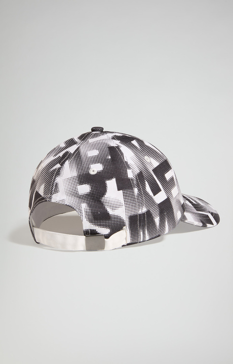 Cappello baseball uomo camo, BLACK, hi-res-1