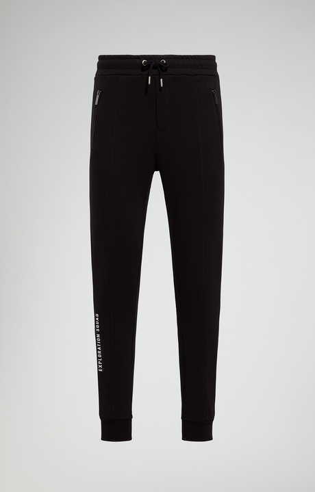 Printed men's joggers, BLACK, hi-res-1