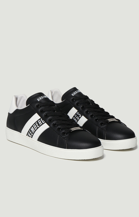 Men's sneakers - Recoba M, BLACK/WHITE, hi-res-1