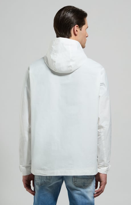 Men's nylon jacket, WHITE Men's nylon jacket, WHITE, hi-res-1