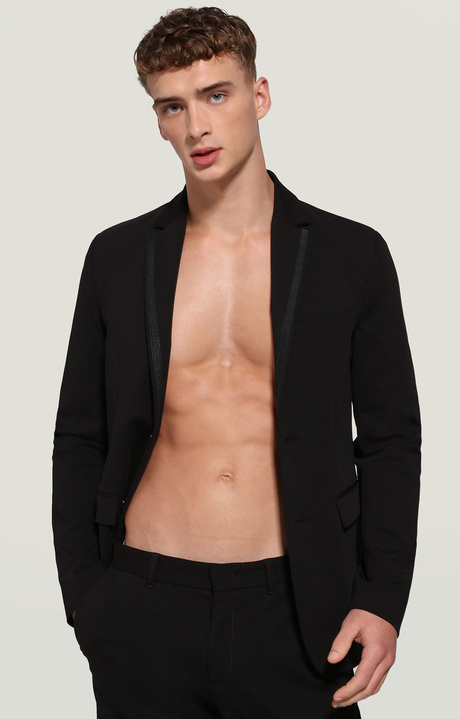 Men's suit jacket, BLACK, hi-res-1