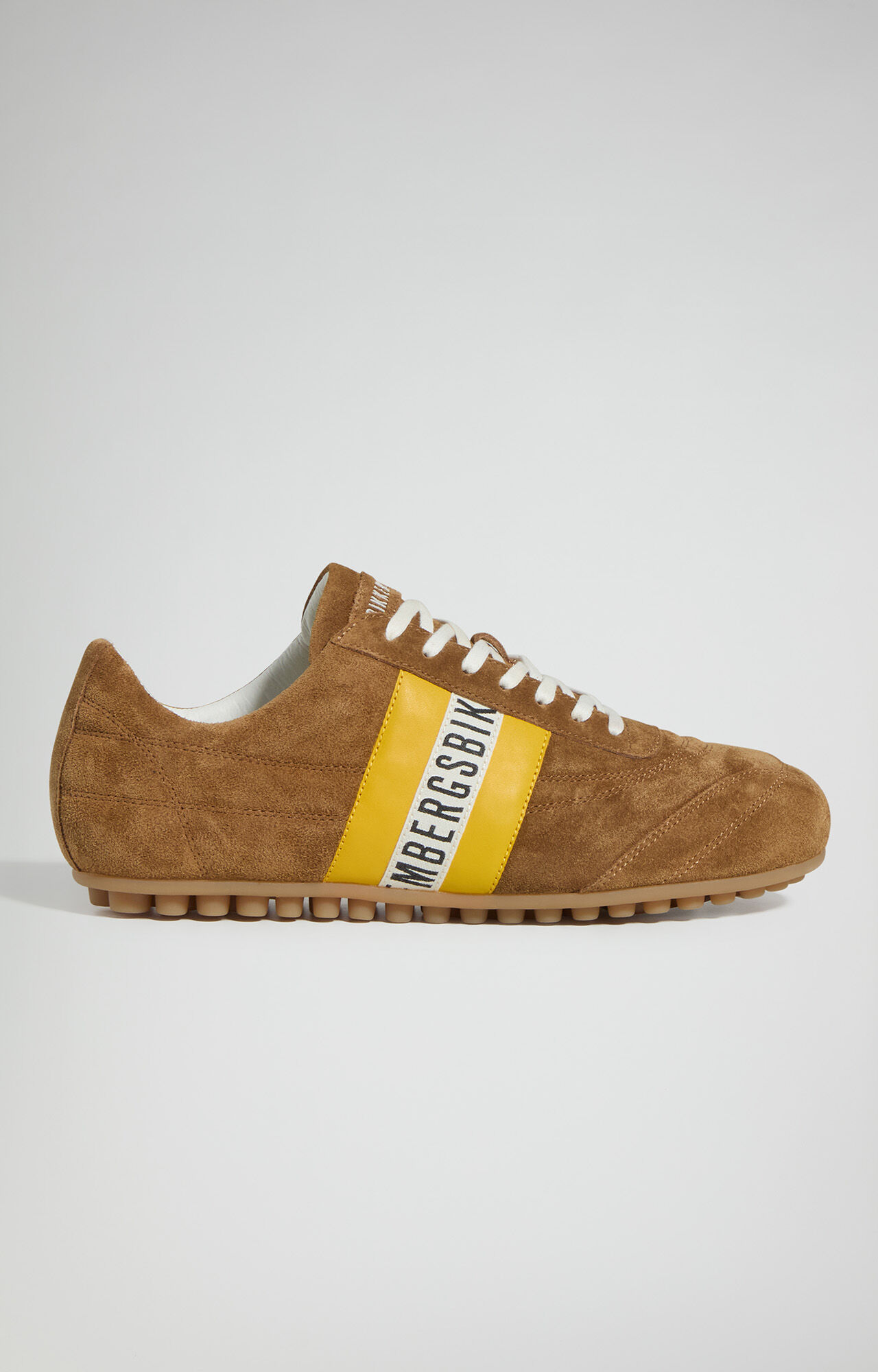 Men's Soccer suede sneakers - BROWN | Bikkembergs