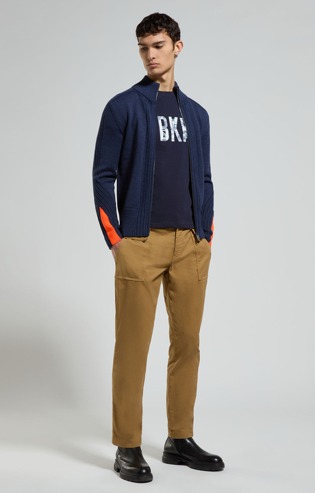 Men's print T-shirt, DRESS BLUES, hi-res-1