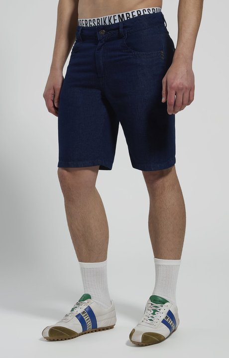 Men&rsquo;s denim shorts, L6 BLUE DENIM, hi-res-1