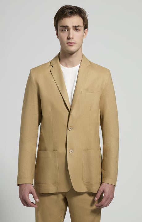 Men&rsquo;s linen-viscose suit, SILVER FERN, hi-res-1