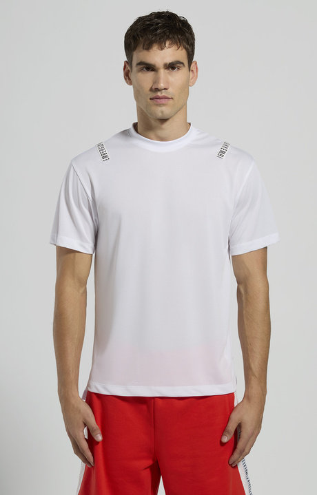 Men's mesh T-shirt, WHITE, hi-res-1
