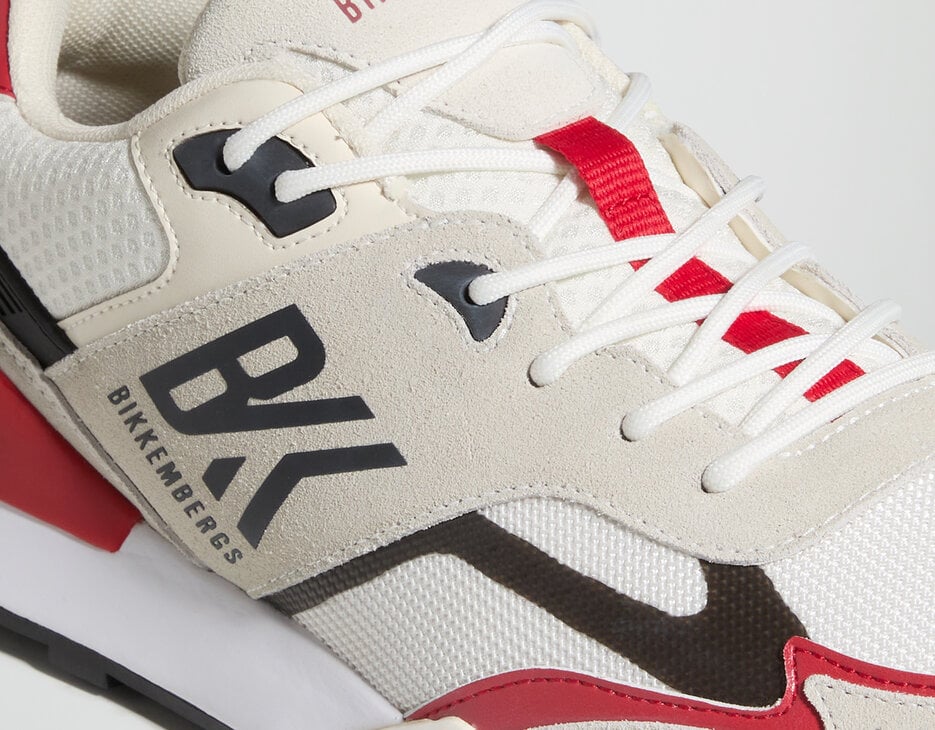 Retro men's sneakers, OFF WHITE Retro men's sneakers, OFF WHITE, hi-res-1