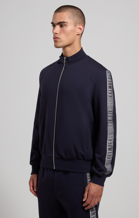 Men's sweatshirt with vanish logo, BLACK IRIS, hi-res-1