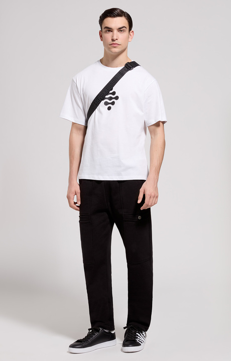 Men's print T-shirt, WHITE, hi-res-1