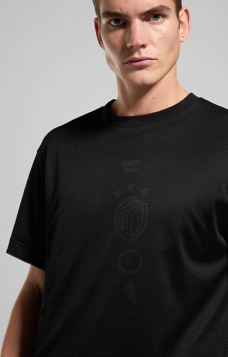 Men's mesh T-shirt, ANTHRACITE, hi-res-1