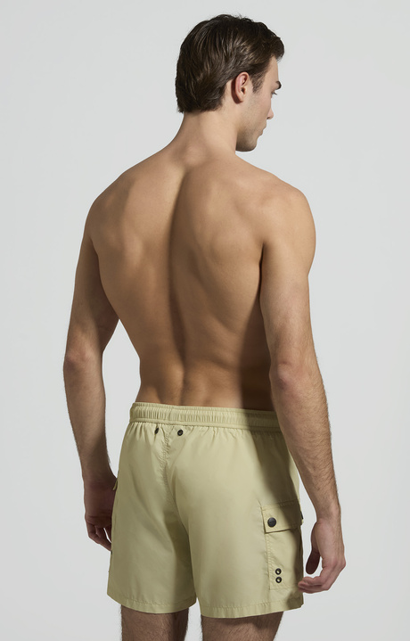 Men&rsquo;s swim shorts with pockets, BEIGE, hi-res-1
