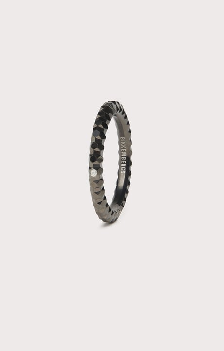 Bikkembergs multifaceted ring with diamond, 300 Bikkembergs multifaceted ring with diamond, 300, hi-res-1
