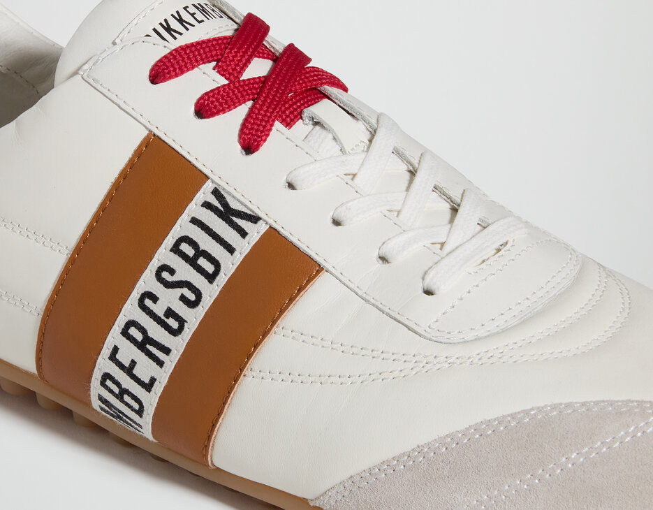 Men's Soccer M sneakers with double laces, OFF WHITE, hi-res-1