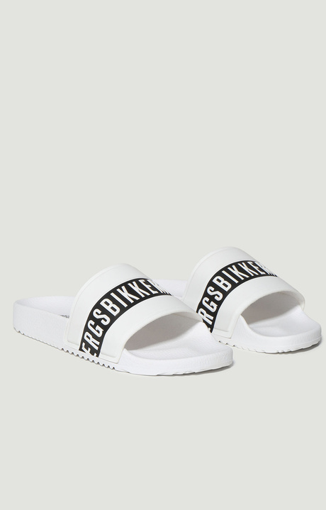 Women's Pool slides, WHITE, hi-res-1