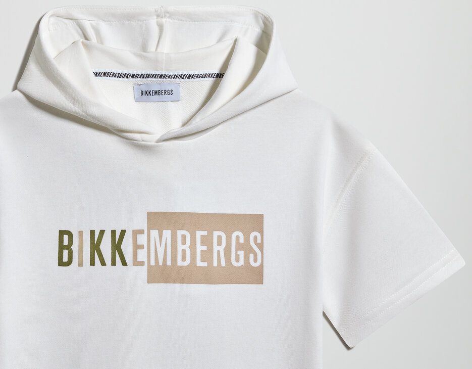 Boys&rsquo; hooded sweatshirt, OFF WHITE, hi-res-1