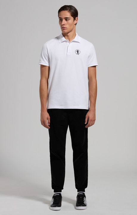 Men's velvet joggers, BLACK, hi-res-1