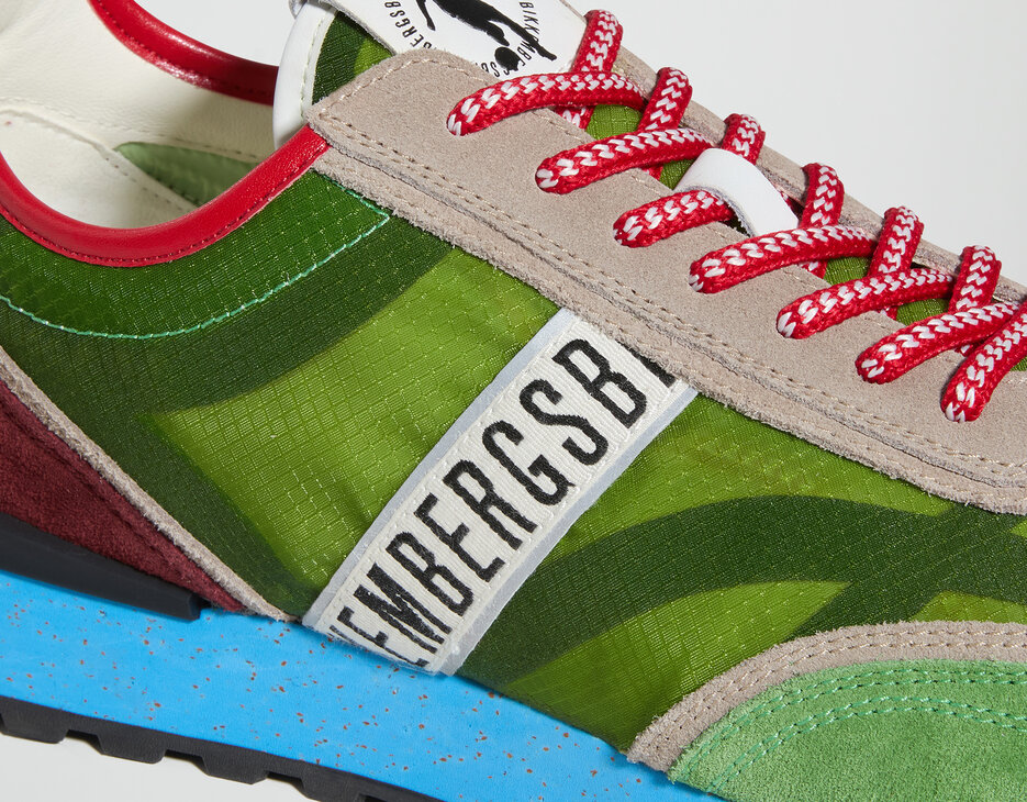 Men&rsquo;s Ignite multimaterial sneakers, LEAF, hi-res-1