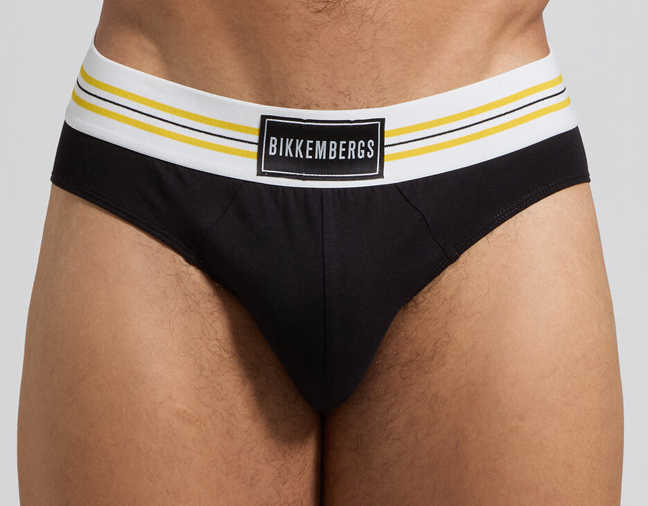 Men's stretch cotton brief tripack, ASSORTED COLOUR, hi-res-1