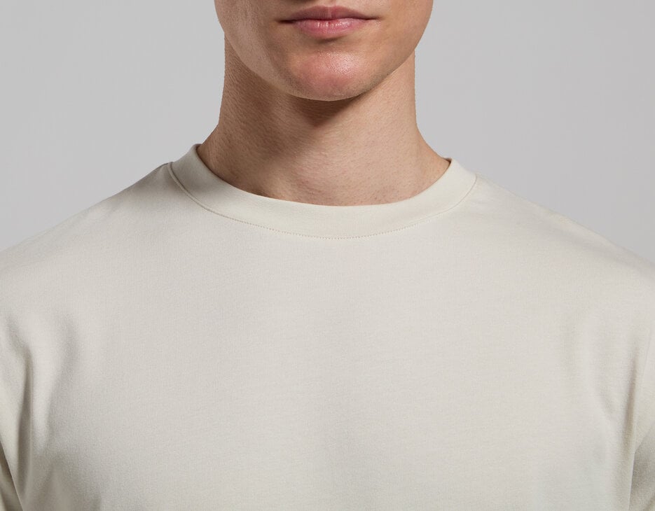 Men’s T-shirt with bold back print, SILVER BIRCH Men’s T-shirt with bold back print, SILVER BIRCH, hi-res-1