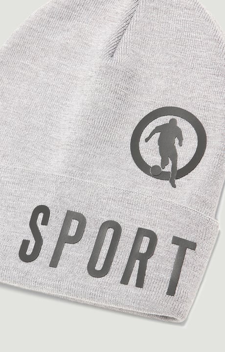 Men's Sport hat, GREY LOGO BLACK Men's Sport hat, GREY LOGO BLACK, hi-res-1