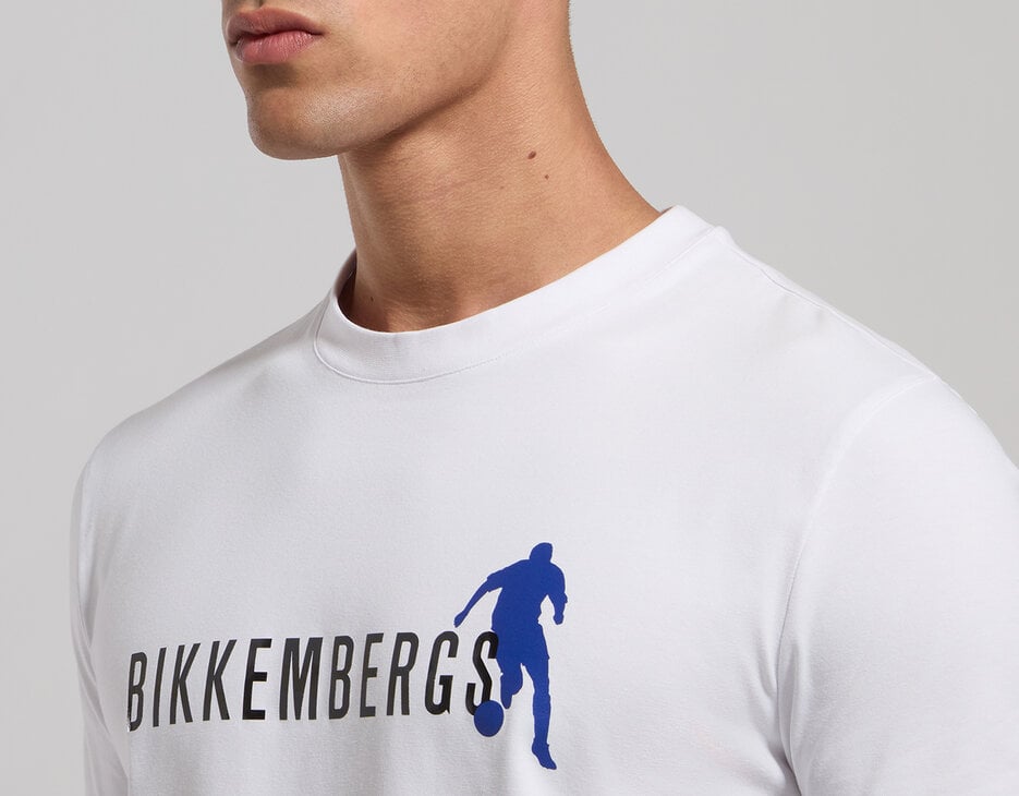 Slim fit men’s T-shirt, WHITE Slim fit men’s T-shirt, WHITE, hi-res-1