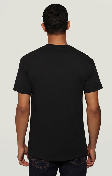 Men's printed T-shirt, BLACK, hi-res-1