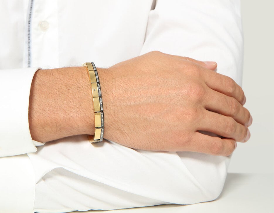 Bikkembergs men's bracelet with diamond, 250 Bikkembergs men's bracelet with diamond, 250, hi-res-1