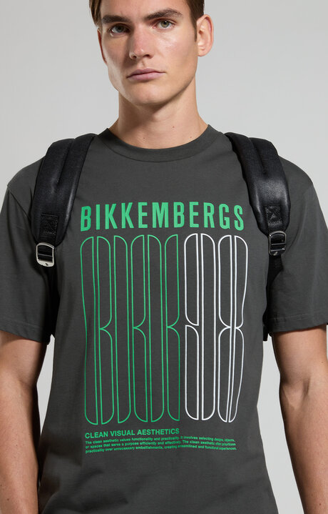 bikkembergs Men's print T-shirt