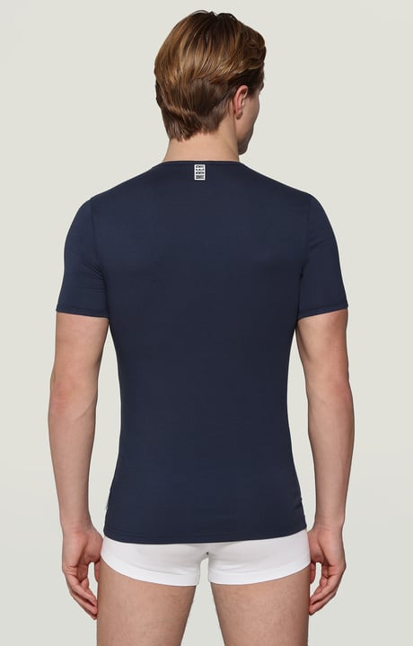 2-pack men's undershirt, NAVY 2-pack men's undershirt, NAVY, hi-res-1