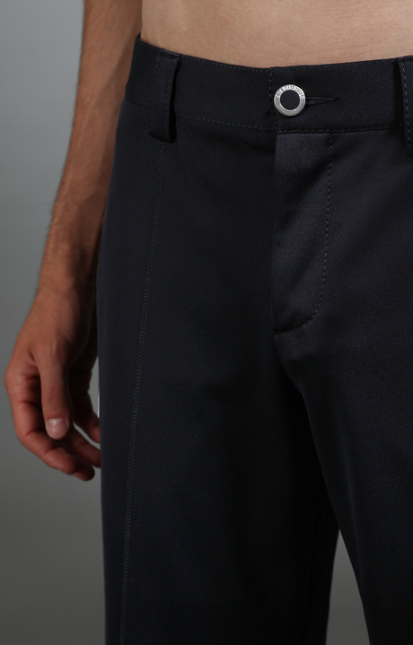 Men's navy trousers, NAVY, hi-res-1