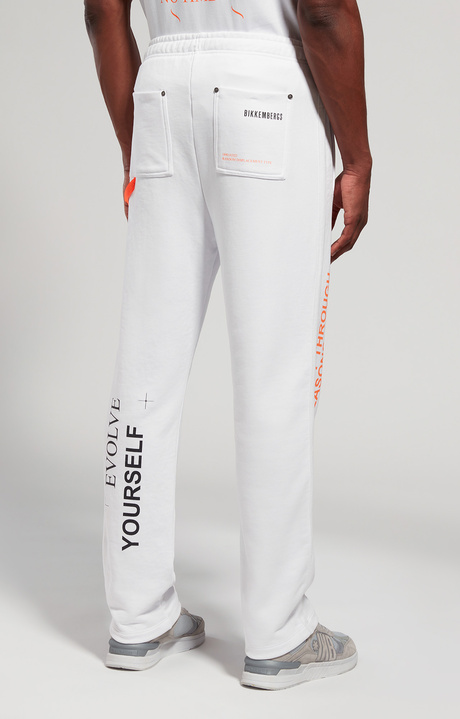 Men's joggers, WHITE Men's joggers, WHITE, hi-res-1