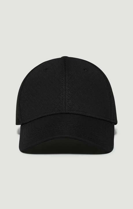 MEN'S BASEBALL CAP WITH ALL-OVER DETAILS, BLACK, hi-res-1