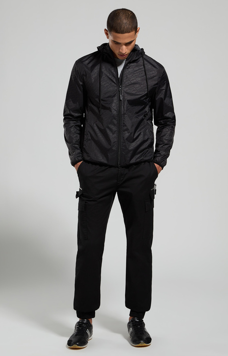 Men's cargo pants, BLACK, hi-res-1