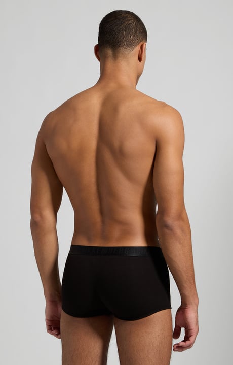 2-pack men's boxers, BLACK 2-pack men's boxers, BLACK, hi-res-1