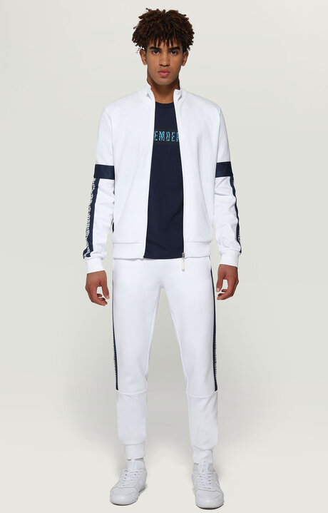 FLEECE PANTS, OPTICAL WHITE, hi-res-1