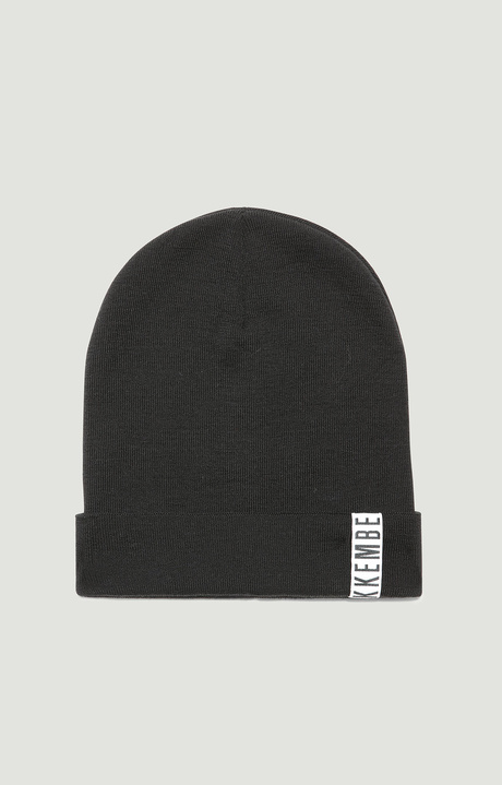 MEN'S HAT WITH TAPE, BLACK MEN'S HAT WITH TAPE, BLACK, hi-res-1