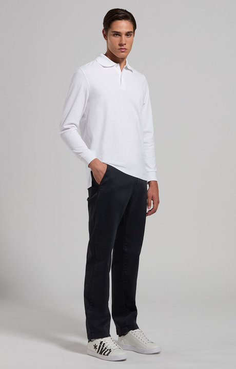 Pantaloni uomo con ricamo, DEEP WEEL, hi-res-1