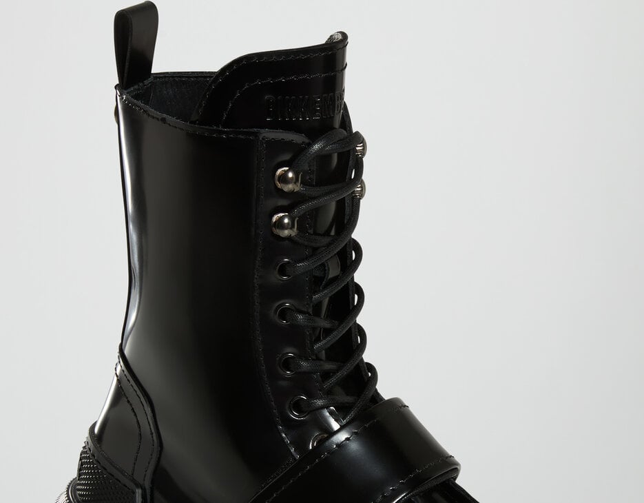 Dress women’s lace-up ankle boots , BLACK Dress women’s lace-up ankle boots , BLACK, hi-res-1