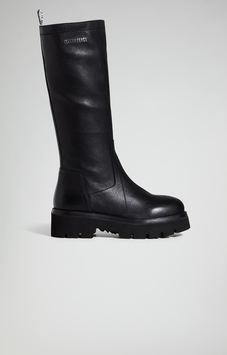 Women's Dress W suede boots, BLACK, hi-res-1