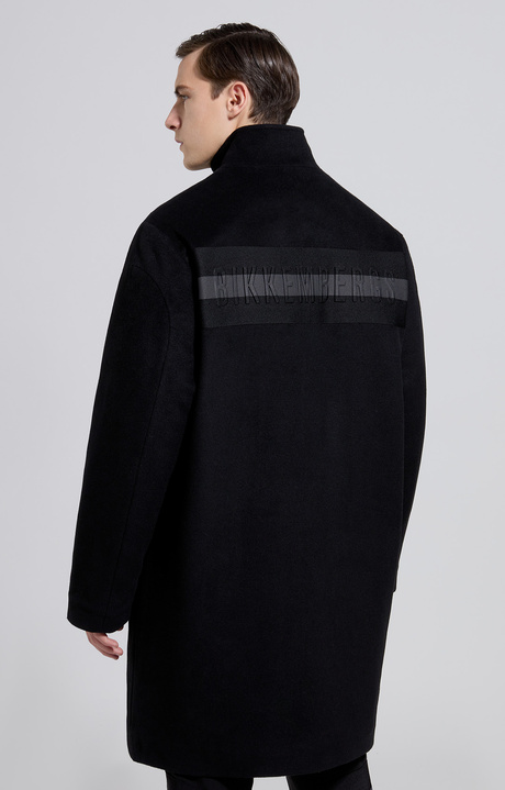 Men's long jacket, METEORITE BLACK, hi-res-1