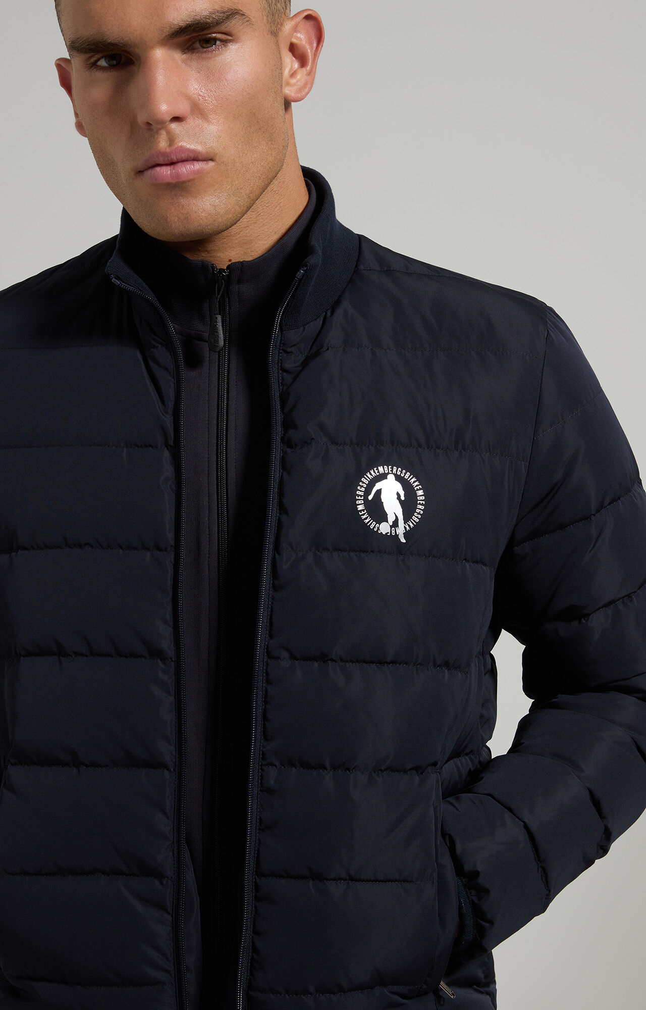 Men s outerwear blazers vests bomber jackets Bikkembergs