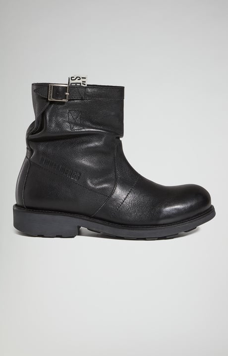 Vintage men’s ankle boots , BLACK Vintage men’s ankle boots , BLACK, hi-res-1